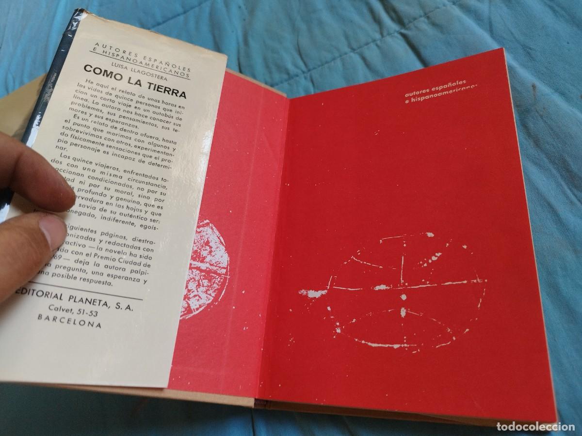 Libros de segunda mano: COMO LA TIERRA / LUISA LLAGOSTERA / EVA 204 / PLANETA - Foto 4