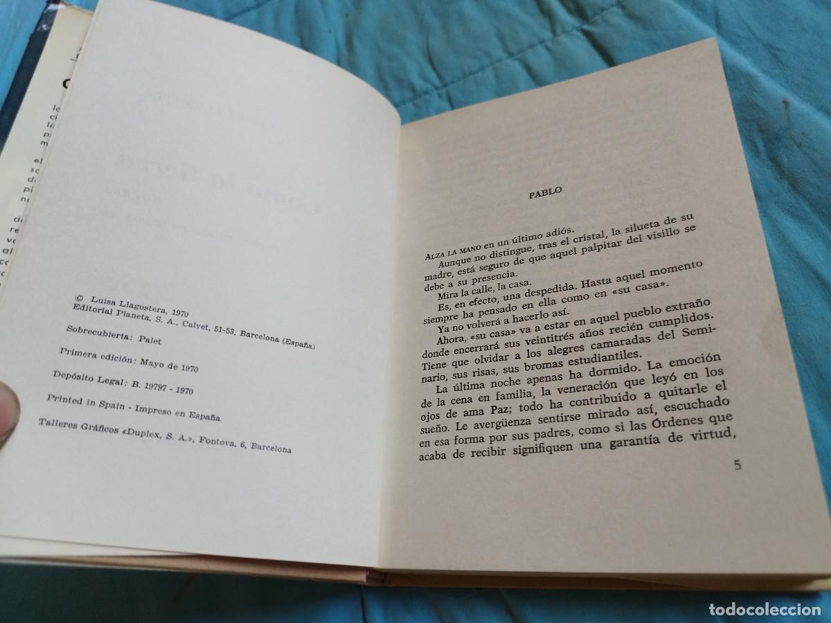 Libros de segunda mano: COMO LA TIERRA / LUISA LLAGOSTERA / EVA 204 / PLANETA - Foto 7