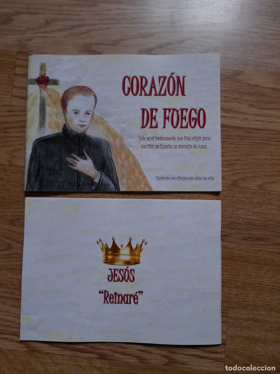 Libros de segunda mano: Libro Coraz&oacute;n de fuego, Libro Sagrado Coraz&oacute;n infantil - Foto 1