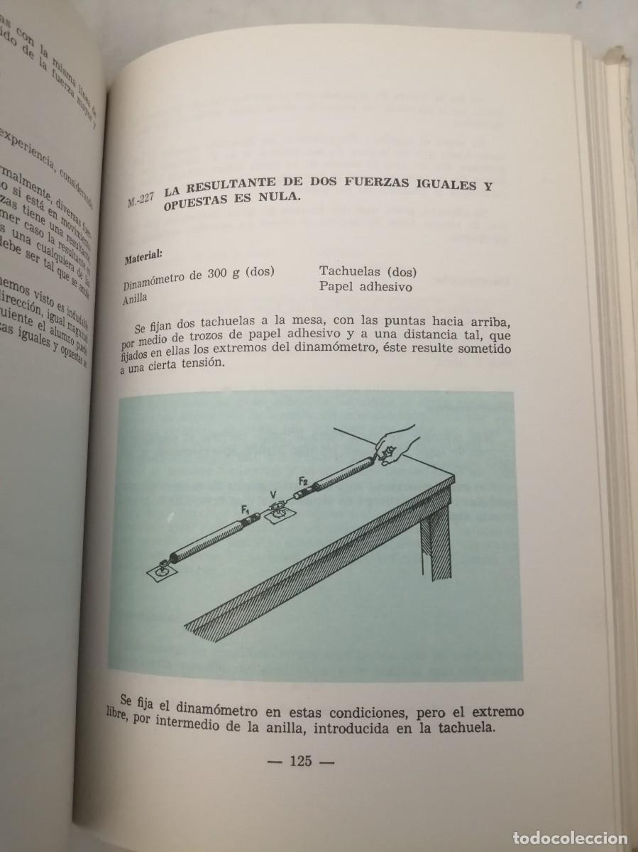 Libros de segunda mano: Manual de experiencias de mec&aacute;nica - Foto 4