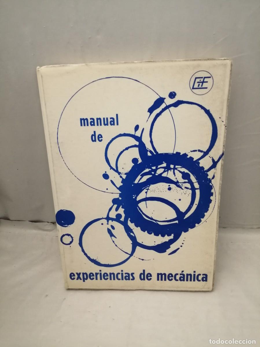 Libros de segunda mano: Manual de experiencias de mec&aacute;nica - Foto 1