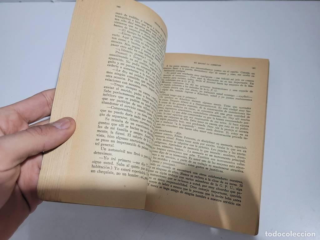 Libros de segunda mano: LIBRO YO ESCOG&Iacute; LA LIBERTAD - Foto 3