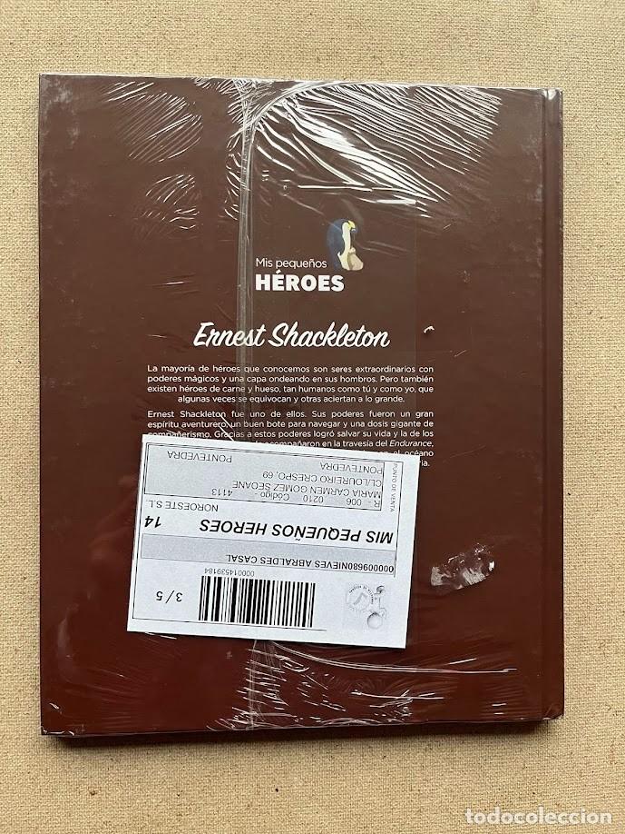 Libros de segunda mano: Ernest Shackleton / Mis Peque&ntilde;os H&eacute;roes / Precintado / - Foto 2