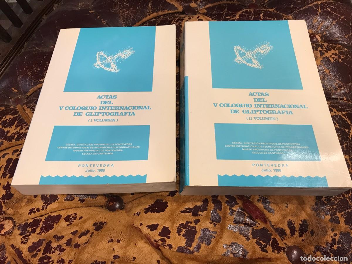Gebrauchte B&uuml;cher: ACTAS DEL V COLOQUIO INTERNACIONAL DE GLIPTOGRAF&Iacute;A (2 TOMOS) 1986, PONTEVEDRA