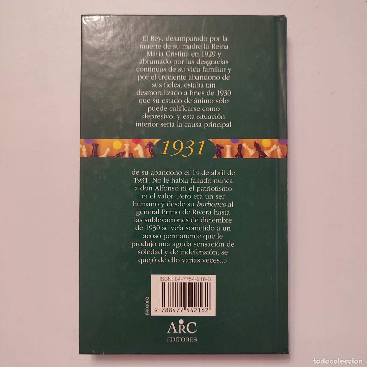 Libros de segunda mano: Monarqu&iacute;a y Rep&uacute;blica: Jaque al Rey - Ricardo Cierva - Foto 2