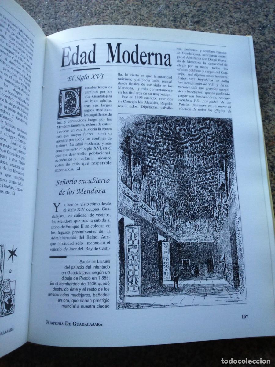 Libros de segunda mano: HISTORIA DE GUADALAJARA -- HERRERA CASADO -- AACHE EDICIONES 1992 - Foto 2