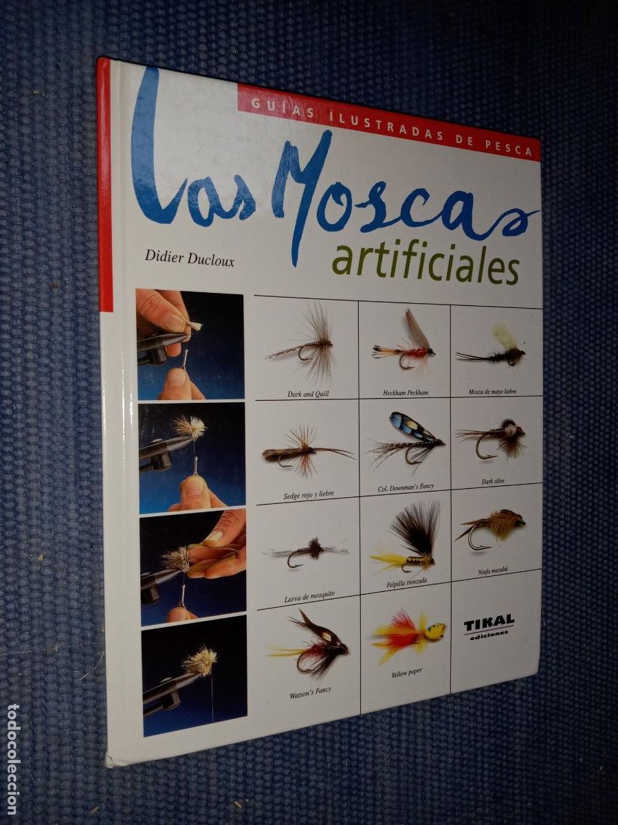 Libros de segunda mano: Las moscas artificiales - pesca - trucha - - Foto 1