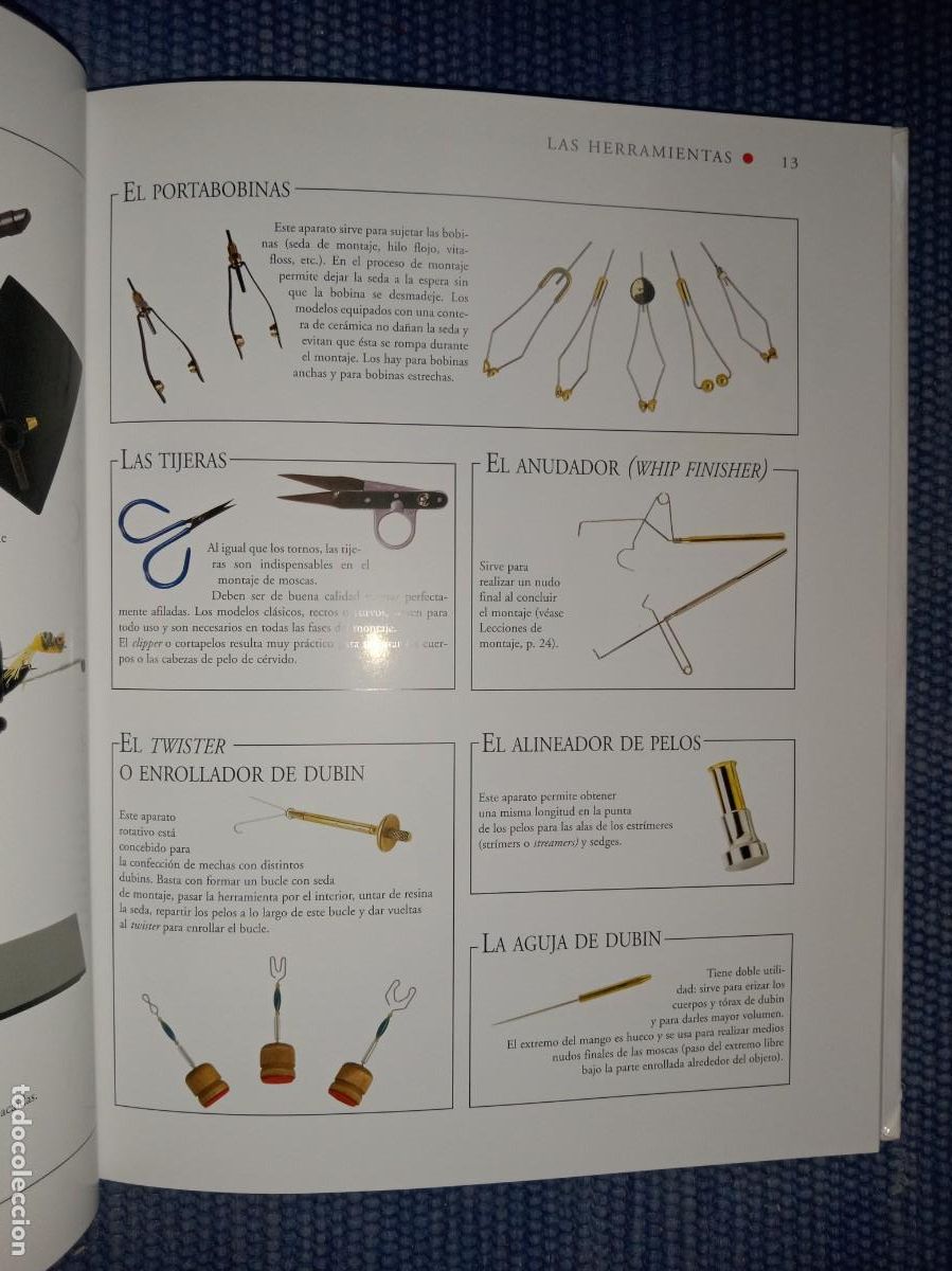Libros de segunda mano: Las moscas artificiales - pesca - trucha - - Foto 7