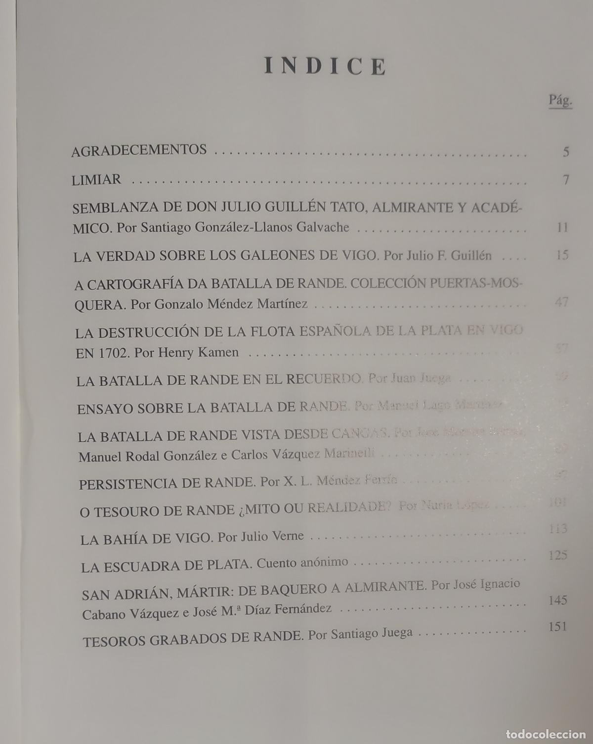 Libros de segunda mano: &nbsp;RANDE. MITO E REALIDADE VIGO GUERRA DE SUCESI&Oacute;N - Foto 2