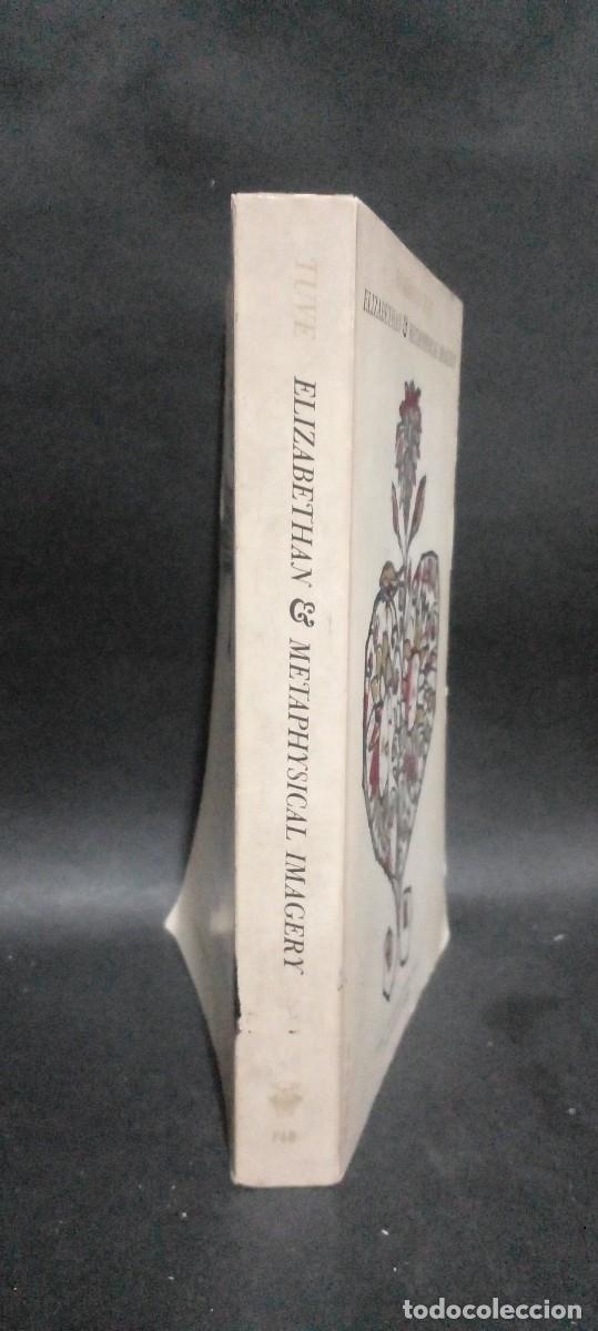 Libros de segunda mano: ROSEMOND TUVE-ELIZABETHAN E METAPHYSICAL IMAGERY-1947 - Foto 3