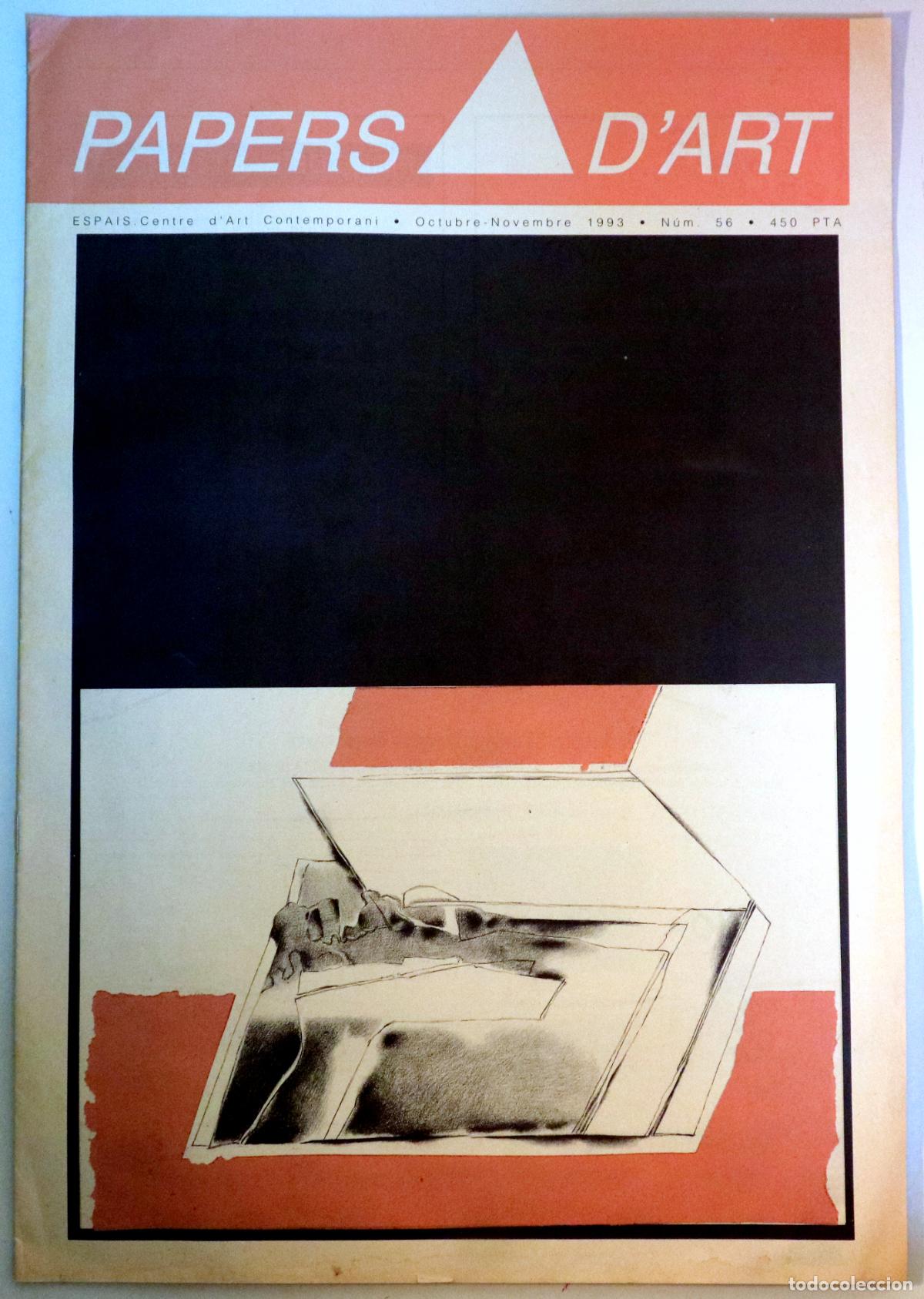 Libros de segunda mano: PAPERS DART n&ordm; 56 - Girona 1993 - Il&middot;lustrat - Foto 1