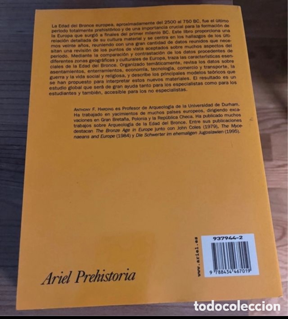 Libros de segunda mano: Sociedades europeas de la edad de bronce - Foto 2