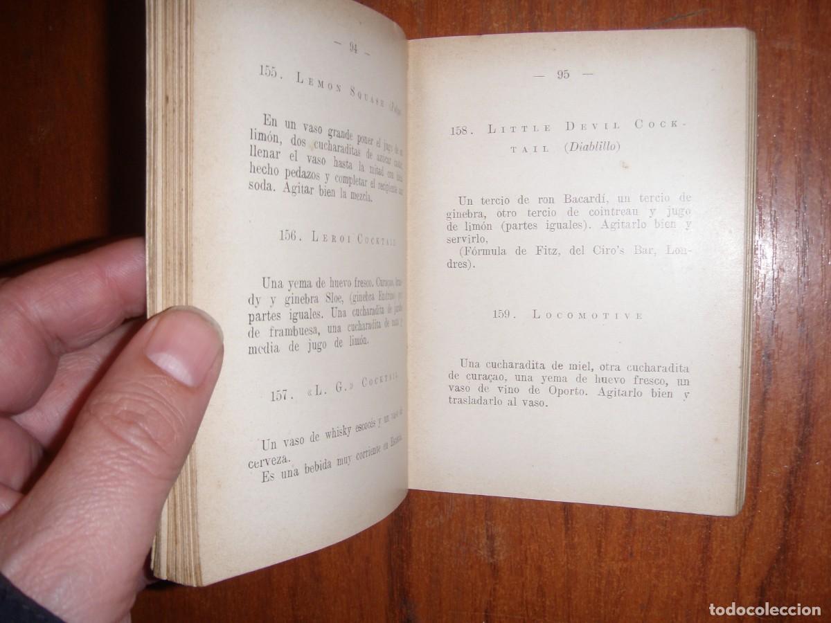 Libros de segunda mano: FORMULARIO DEL COCKTELERO HARRY Mc ELHONE - Foto 8