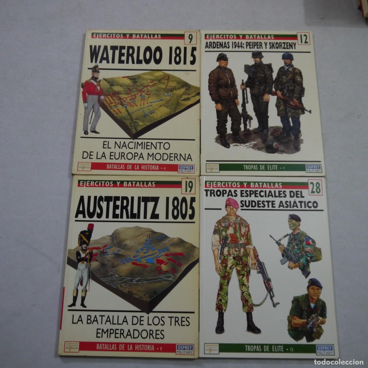 Libros de segunda mano: LOTE DE 4 LIBROS DE EJ&Eacute;RCITOS Y BATALLAS - EDICIONES DEL PRADO - 1994 - Foto 1
