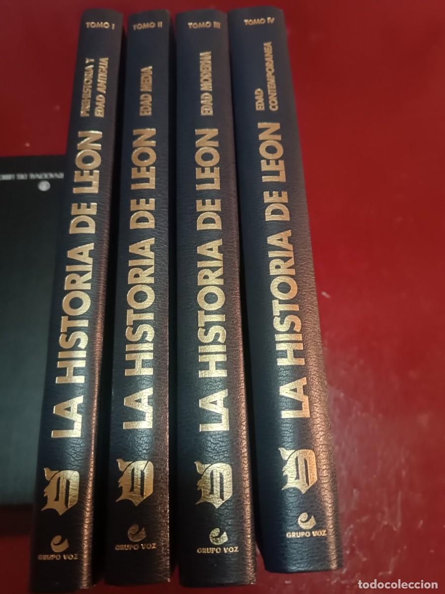 Libros de segunda mano: LA HISTORIA DE LEON - OBRA COMPLETA 4 TOMOS - EDILESA. - Foto 1