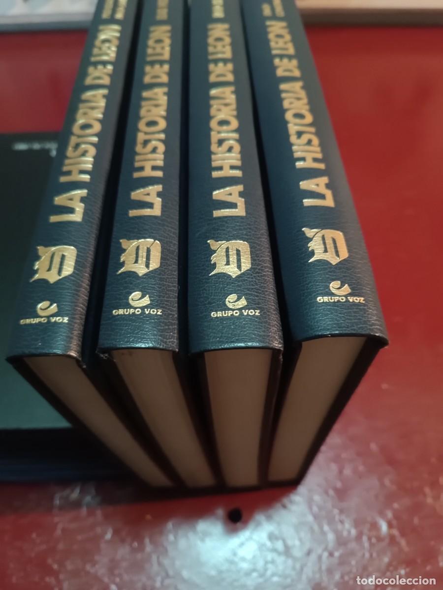 Libros de segunda mano: LA HISTORIA DE LEON - OBRA COMPLETA 4 TOMOS - EDILESA. - Foto 2