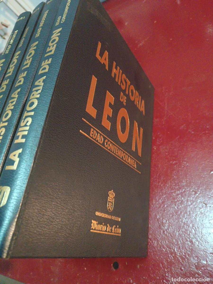Libros de segunda mano: LA HISTORIA DE LEON - OBRA COMPLETA 4 TOMOS - EDILESA. - Foto 3