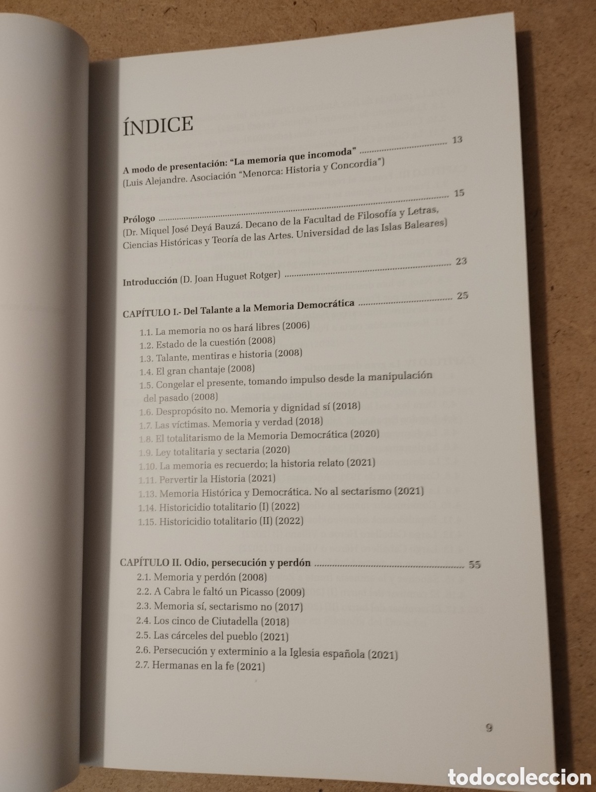 Libros de segunda mano: LA MEMORIA QUE INCOMODA (JOAN HUGUET ROTGER) - Foto 3