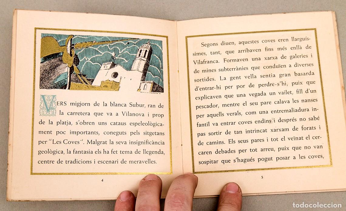 Libros de segunda mano: JOAN AMADES - EMILI FERRER - LES COVES DE SITGES - 1954 - Foto 4