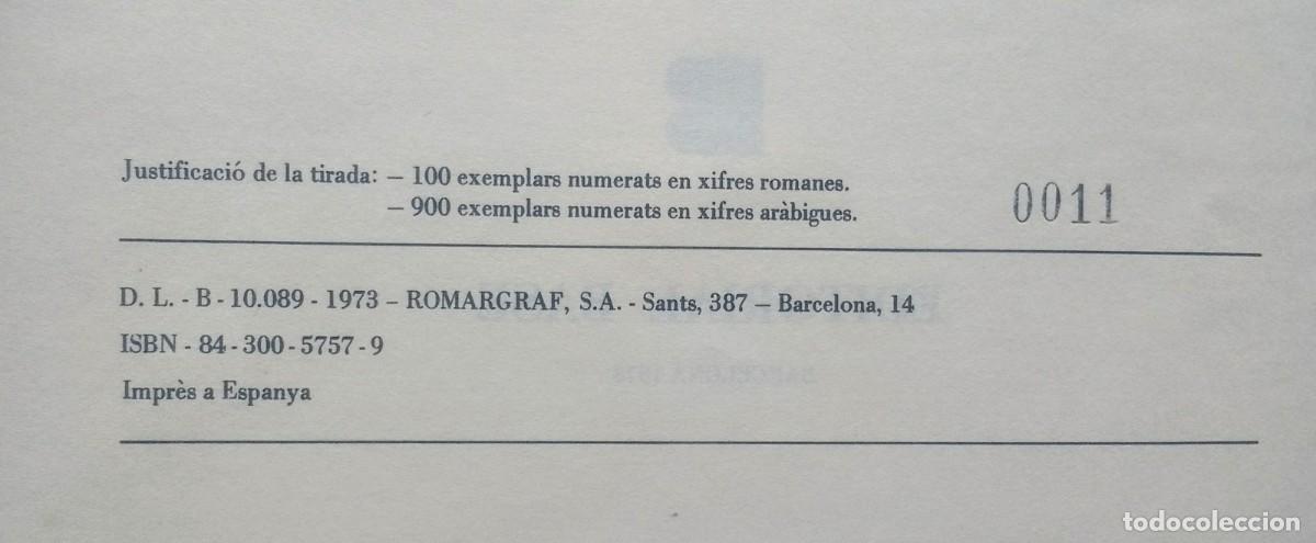 Libros de segunda mano: CONSTITUTIONS Y ALTRES DRETS DE CATHALUNYA - ED. BASE - 1973 - FACS&Iacute;MIL. (I CATALUNYA). - Foto 3