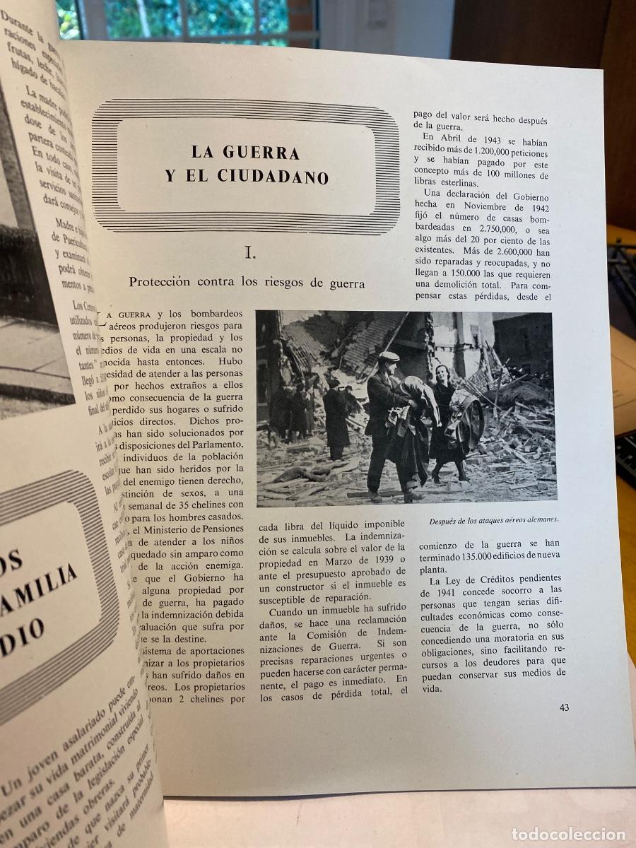 Libros de segunda mano: LA CONCIENCIA SOCIAL EN LA GRAN BRETA&Ntilde;A. 1944 - Foto 7
