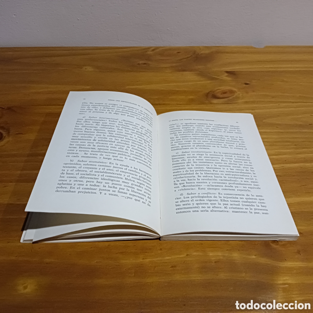 Libros de segunda mano: Hacia una espiritualidad de la liberaci&oacute;n - Foto 4