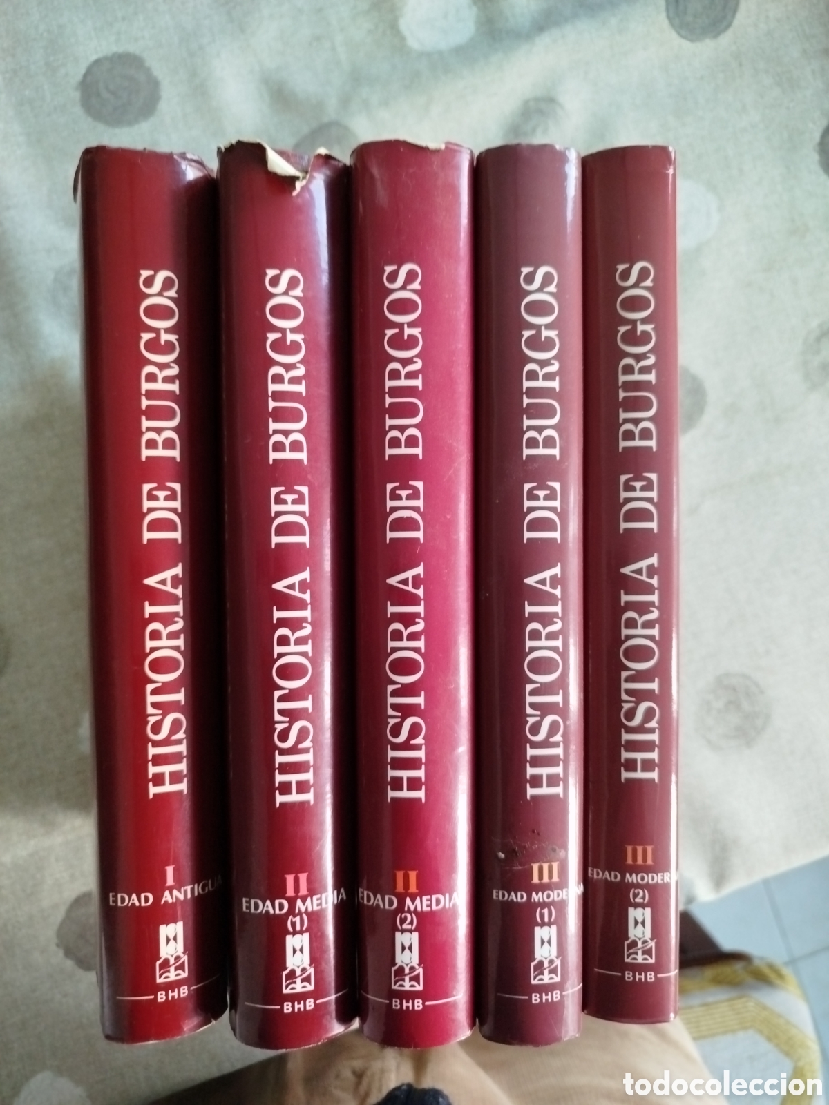Libros de segunda mano: Historia de Burgos cinco tomos - Foto 6