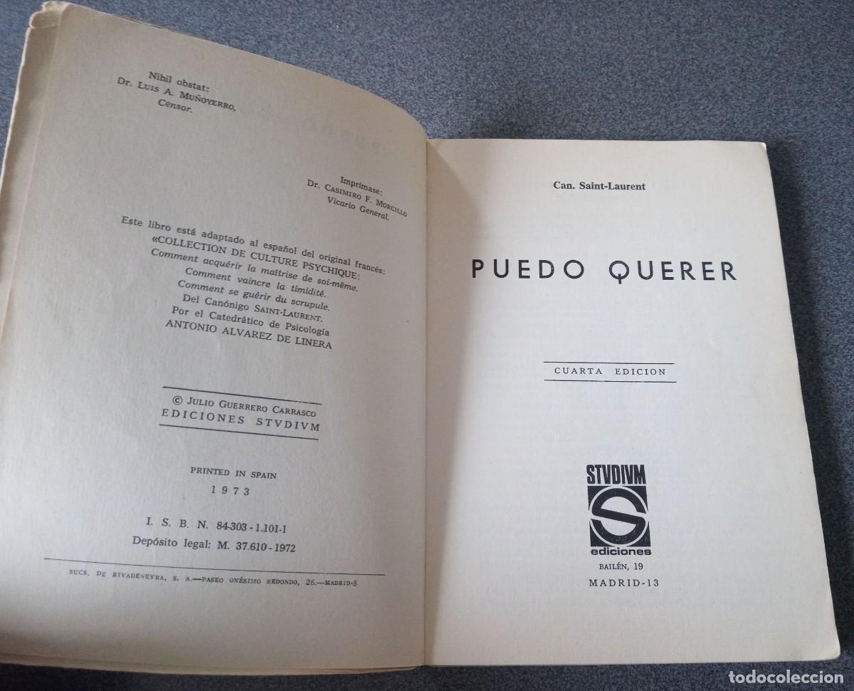 Libros de segunda mano: Puedo Querer Can Saint Laurent - Foto 4