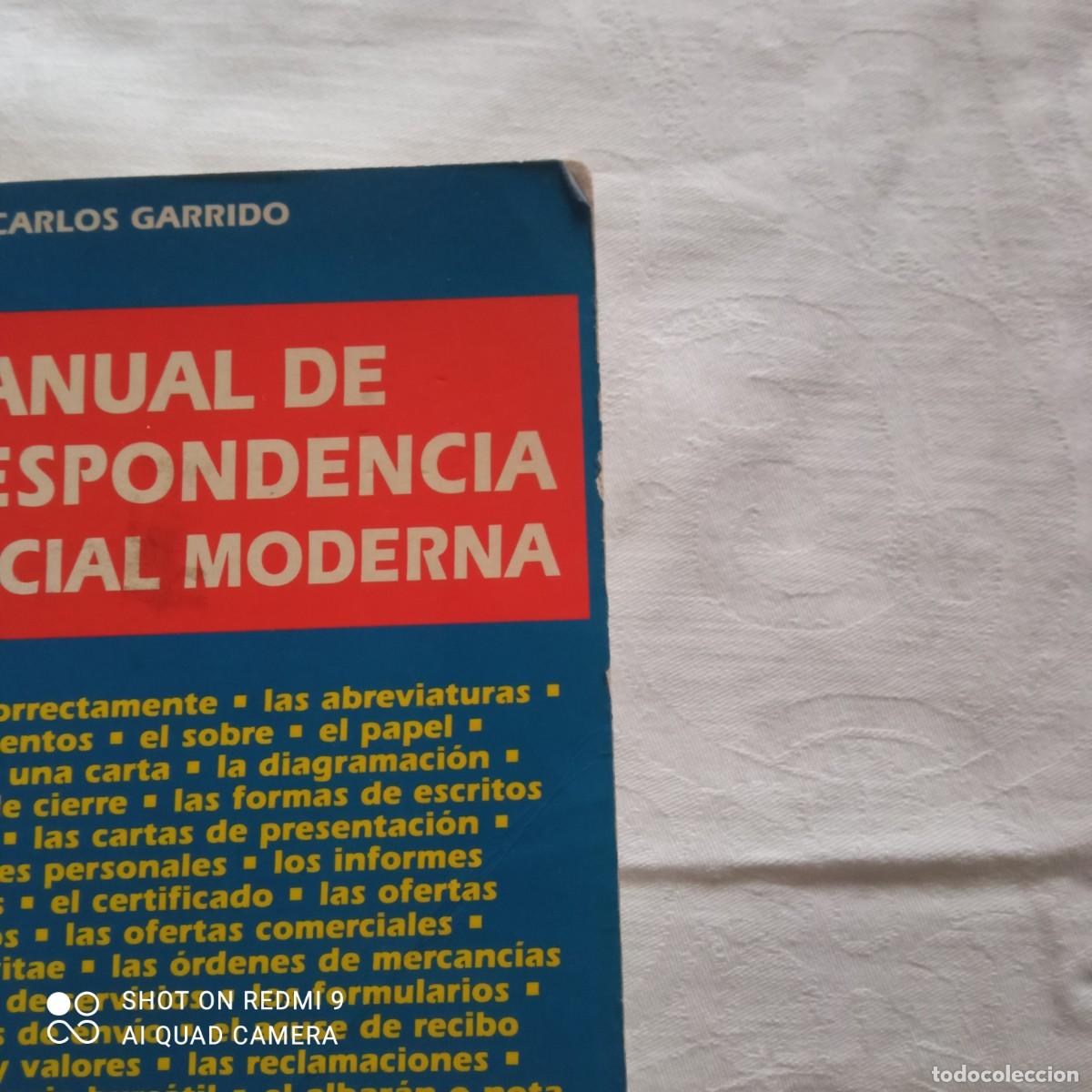 Libros de segunda mano: Manual de Correspondencia Comercial Moderna. Carlos Garrido - Foto 2
