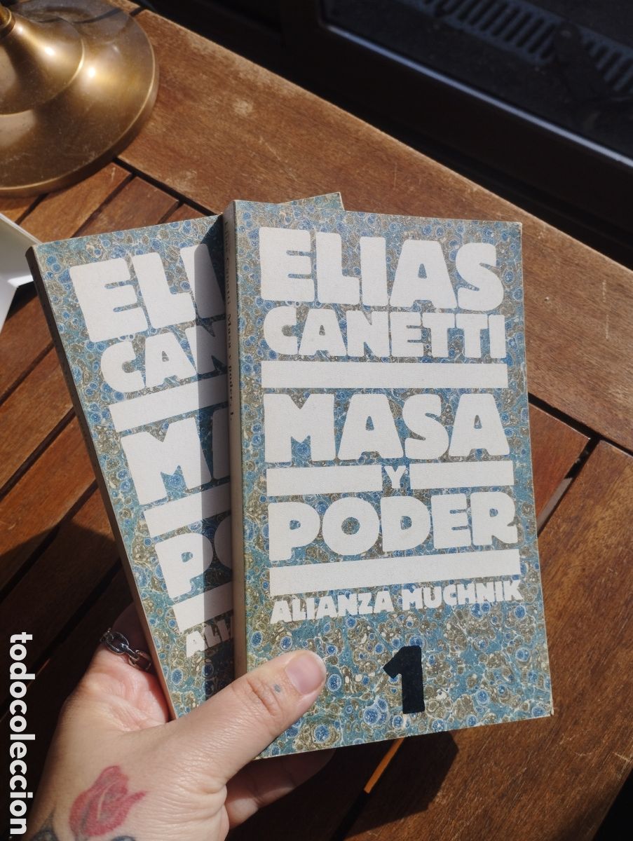 Libros de segunda mano: MASA Y PODER. ELIAS CANETTI. EDITORIAL ALIANZA 1984 - Foto 3
