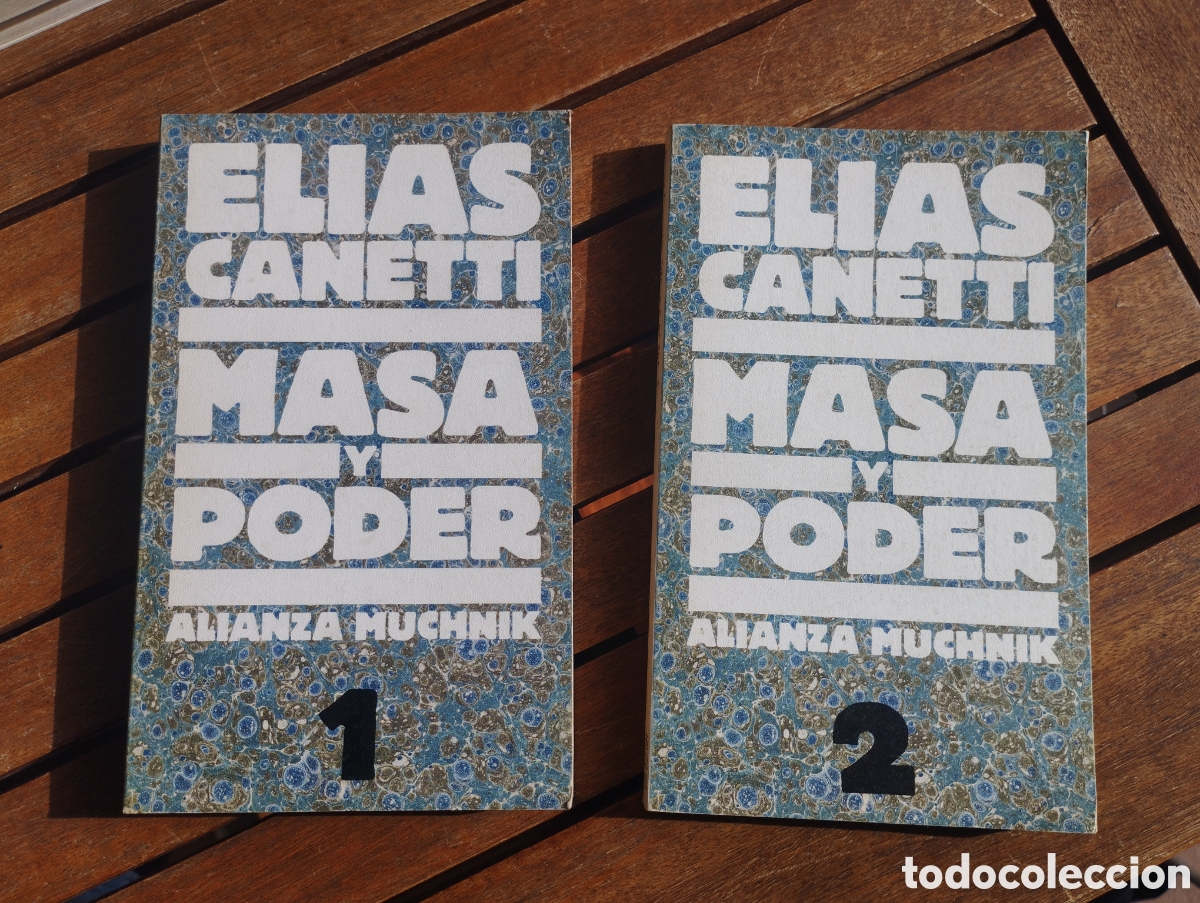 Libros de segunda mano: MASA Y PODER. ELIAS CANETTI. EDITORIAL ALIANZA 1984 - Foto 1