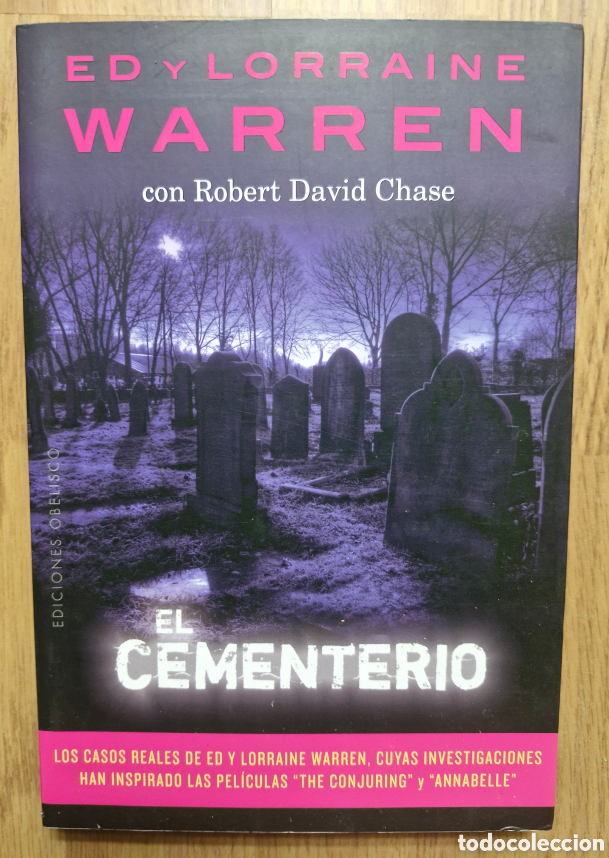 Libros de segunda mano: EL CEMENTERIO - Ed y Loraine Warren con Robert David Chase - Foto 1