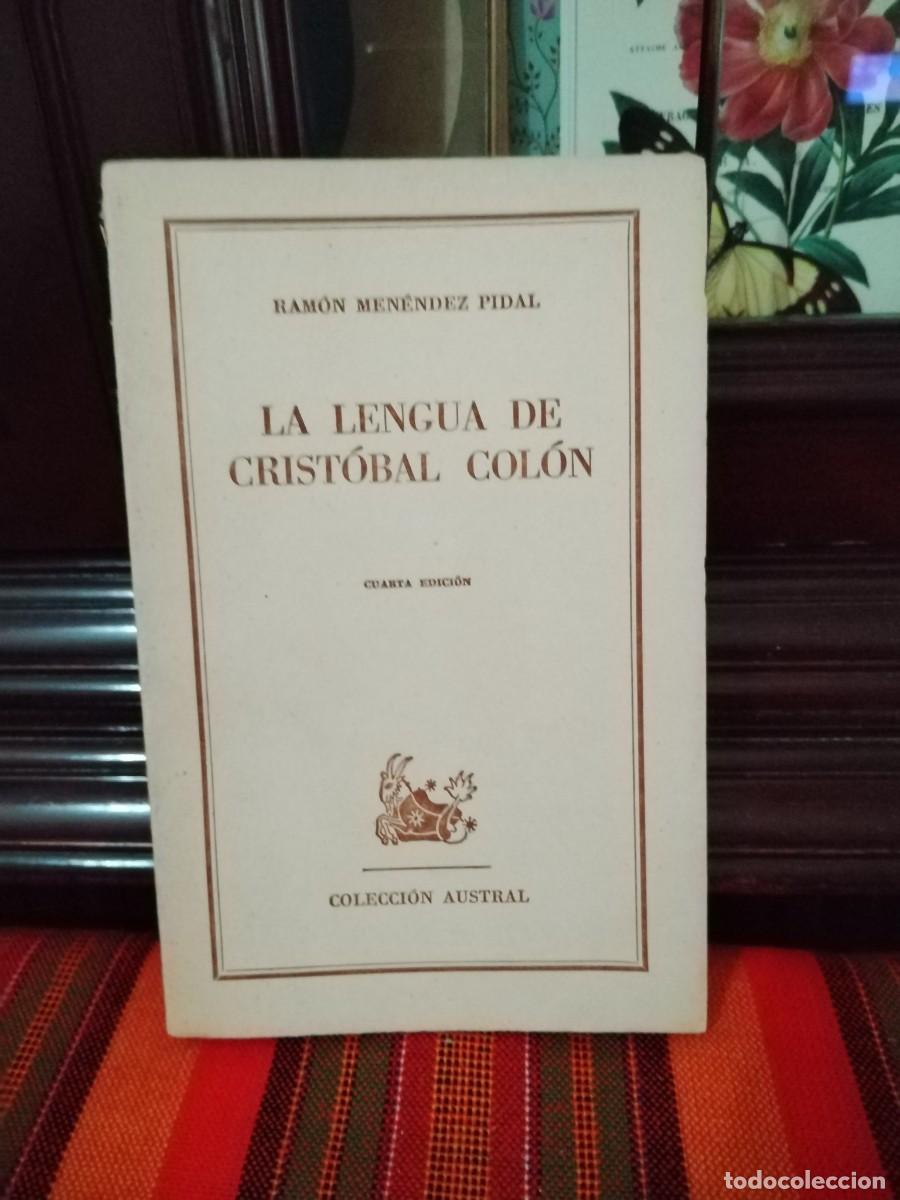 Libros de segunda mano: La lengua de Cristobal Col&oacute;n - Foto 1