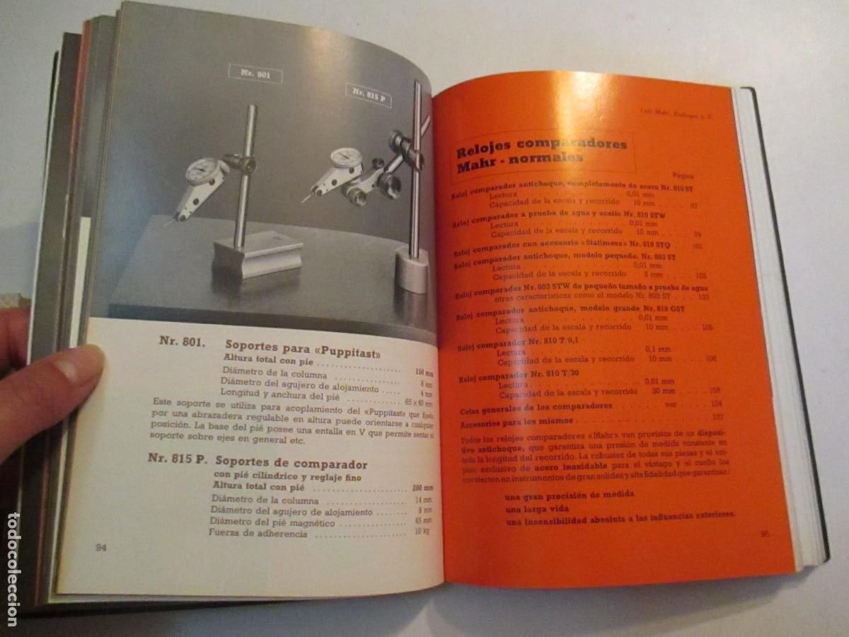Libros de segunda mano: Instrumentos de precisi&oacute;n de medida y control W32403 - Foto 4