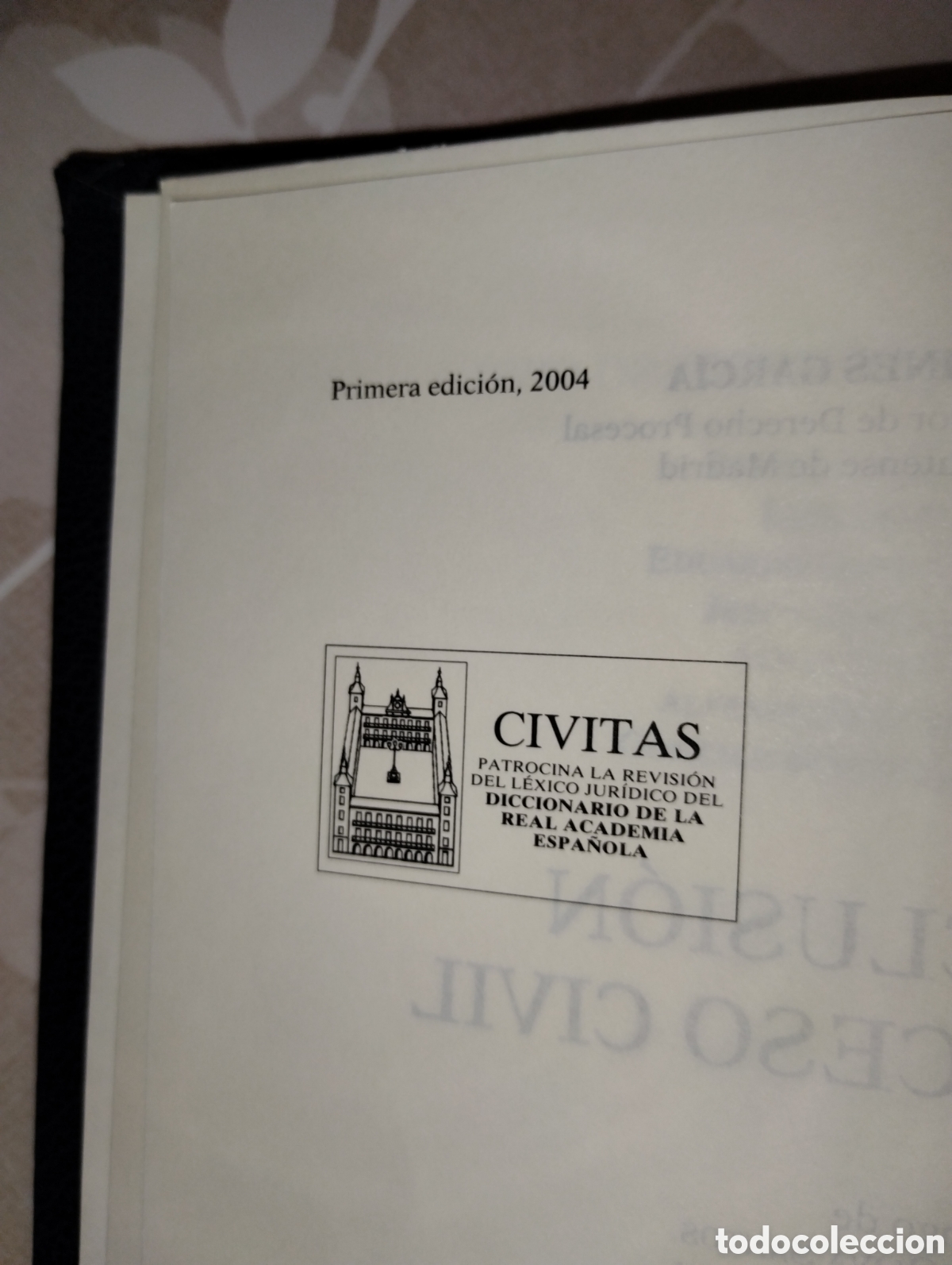 Libros de segunda mano: LA PRECLUSI&Oacute;N EN EL PROCESO CIVI - Foto 6