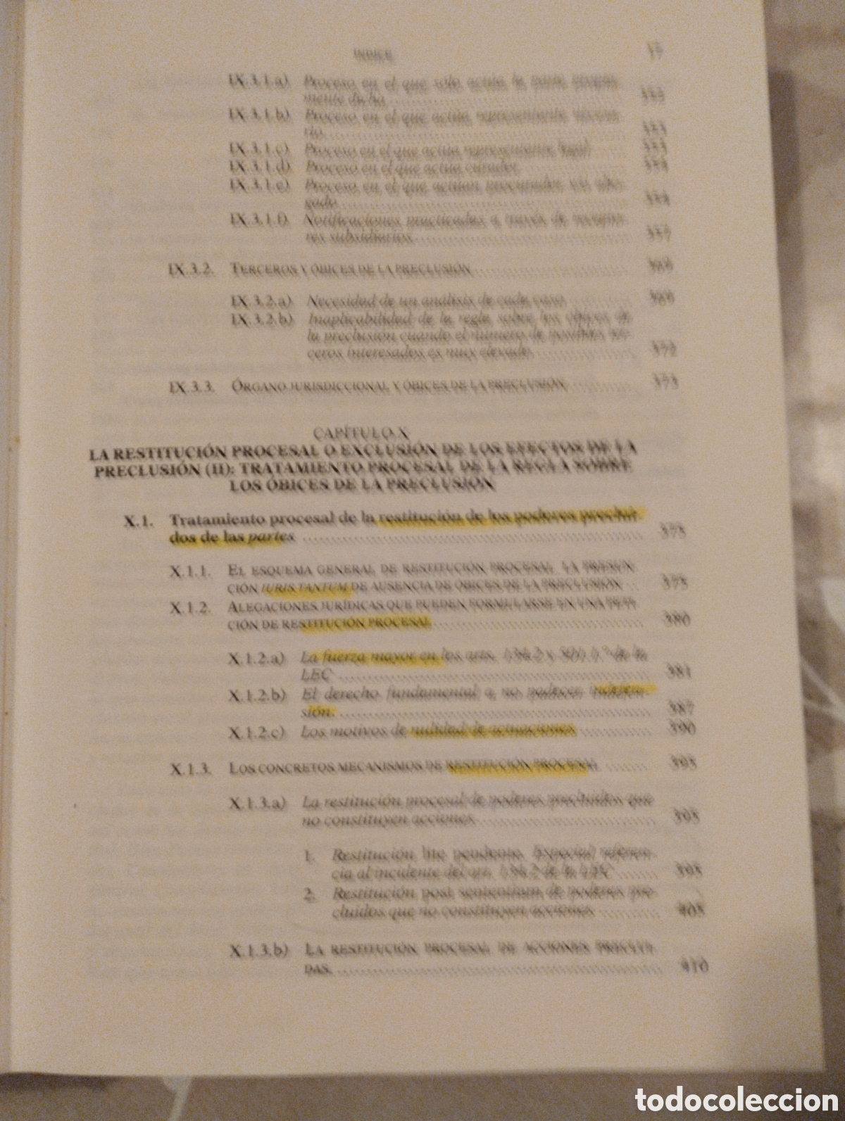 Libros de segunda mano: LA PRECLUSI&Oacute;N EN EL PROCESO CIVI - Foto 16