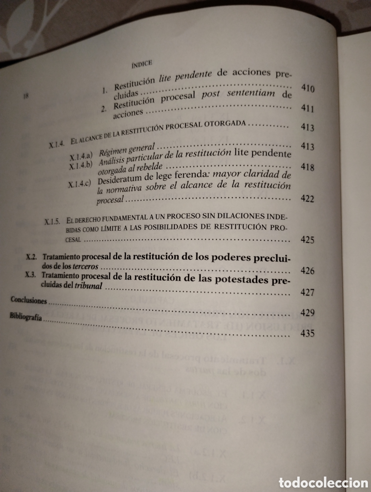 Libros de segunda mano: LA PRECLUSI&Oacute;N EN EL PROCESO CIVI - Foto 17