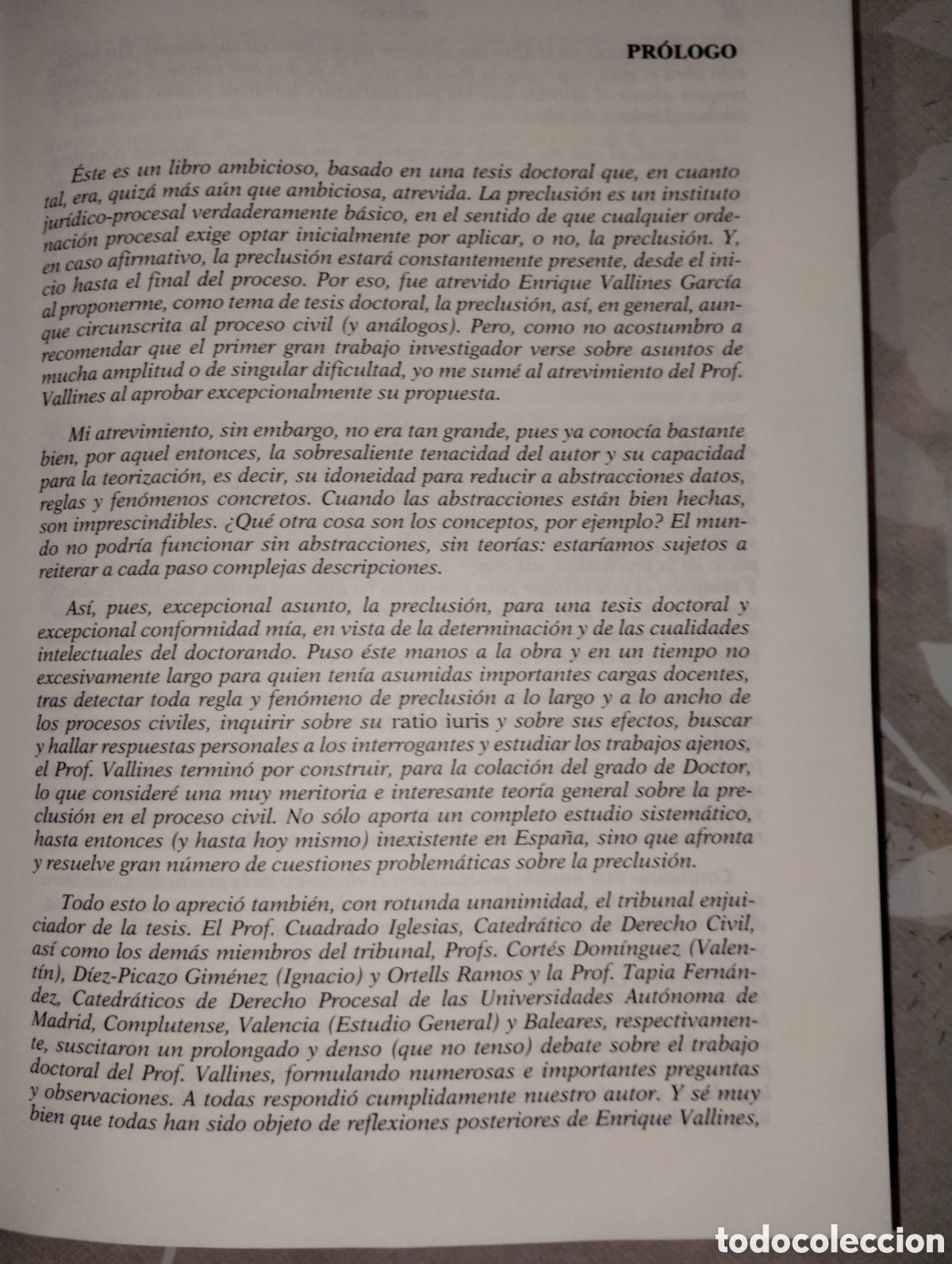 Libros de segunda mano: LA PRECLUSI&Oacute;N EN EL PROCESO CIVI - Foto 18