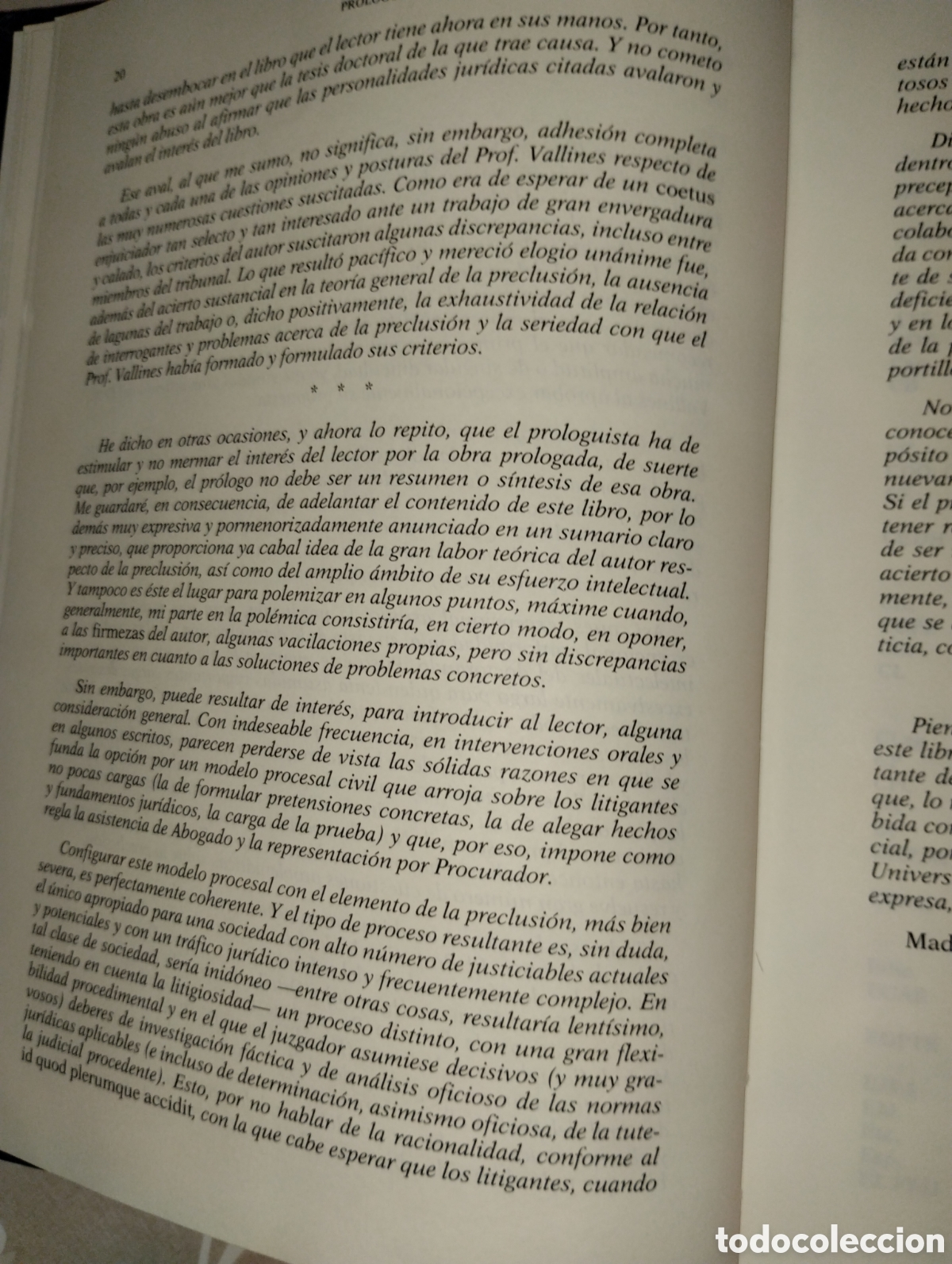 Libros de segunda mano: LA PRECLUSI&Oacute;N EN EL PROCESO CIVI - Foto 19