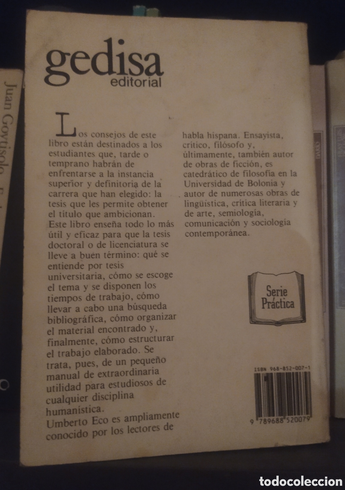 Libros de segunda mano: C&oacute;mo se hace una tesis. - Foto 2
