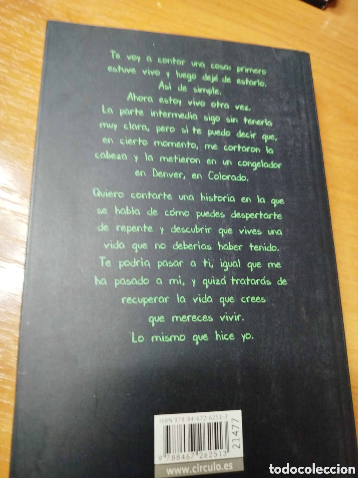 Libros de segunda mano: El chico que perdi&oacute; la cabeza. John corey whaley - Foto 2