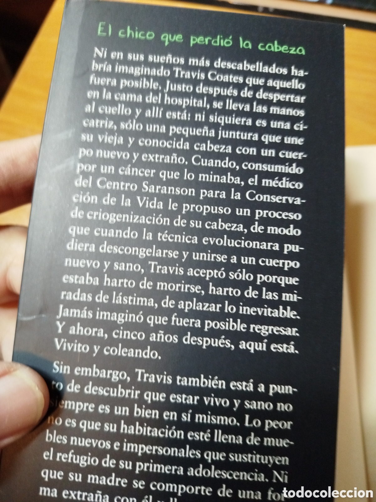 Libros de segunda mano: El chico que perdi&oacute; la cabeza. John corey whaley - Foto 4
