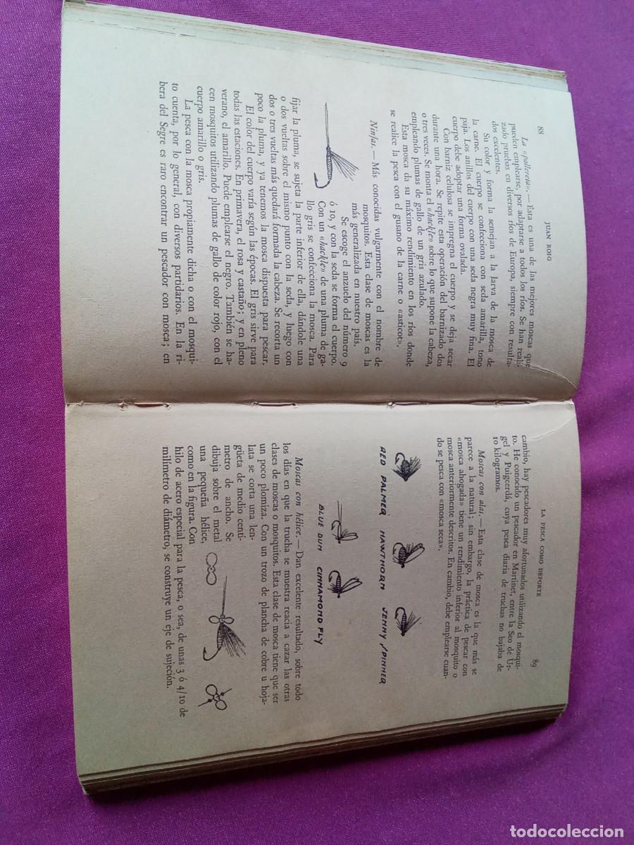 Libros de segunda mano: LA PESCA COMO DEPORTE JUAN ROIG .L5/1/2 - Foto 3