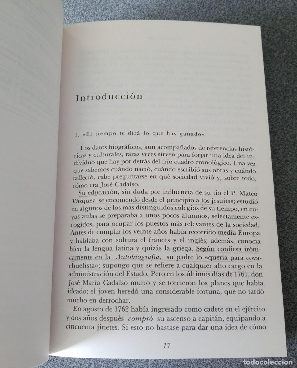 Libros de segunda mano: Cartas Marruecas Jos&eacute; Cadalso - Foto 6
