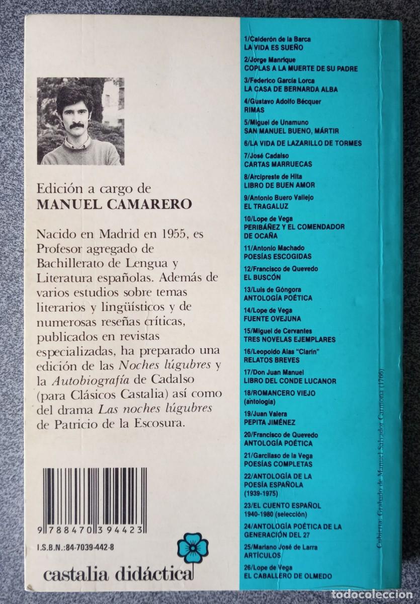 Libros de segunda mano: Cartas Marruecas Jos&eacute; Cadalso - Foto 8