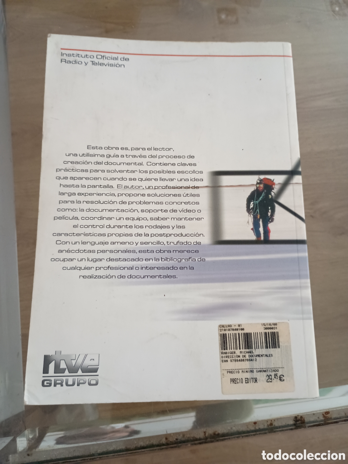 Libros de segunda mano: 3.1 Direcci&oacute;n de documentales. Michael Rabiger. IORTV. Rtve - Foto 3