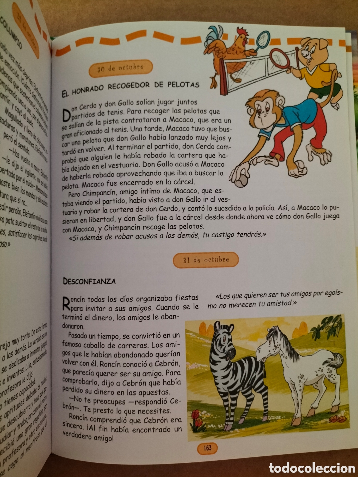 Libros de segunda mano: 365 f&aacute;bulas. Servilibro ediciones. Libro - Foto 5