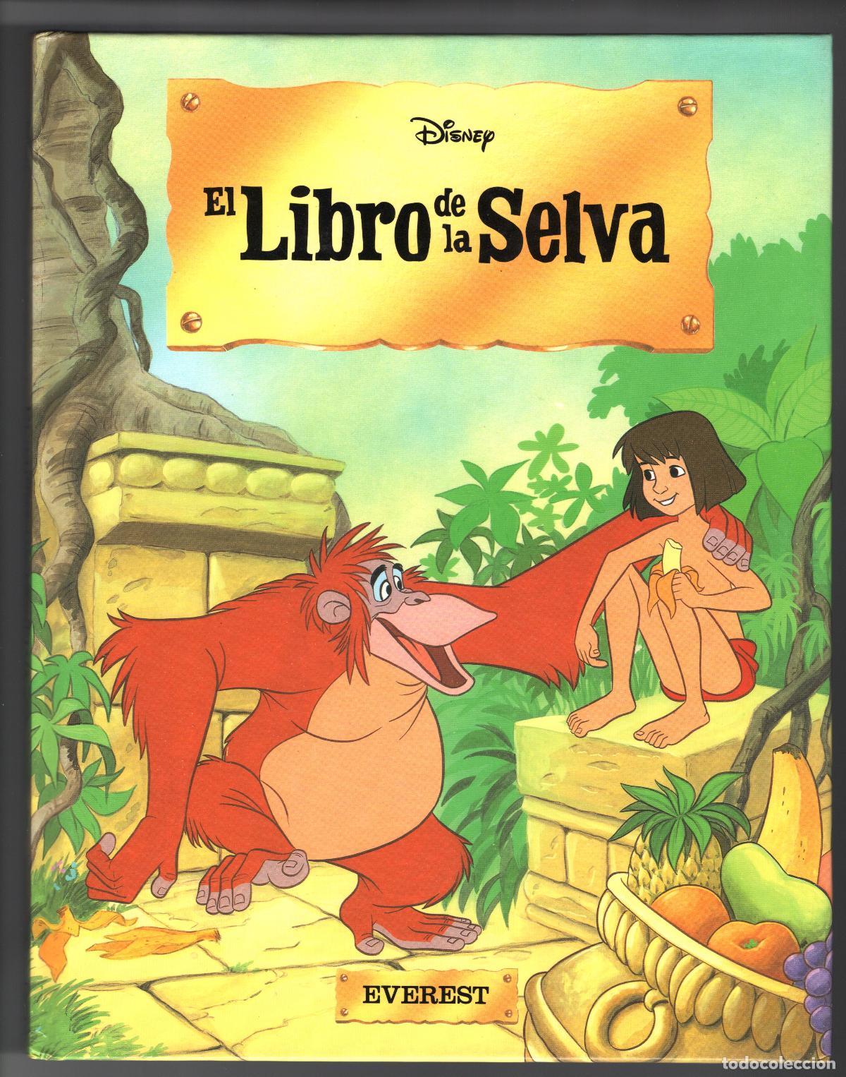 Libros de segunda mano: EL LIBRO DE LA SELVA - DISNEY - EVEREST 1993 - Foto 1