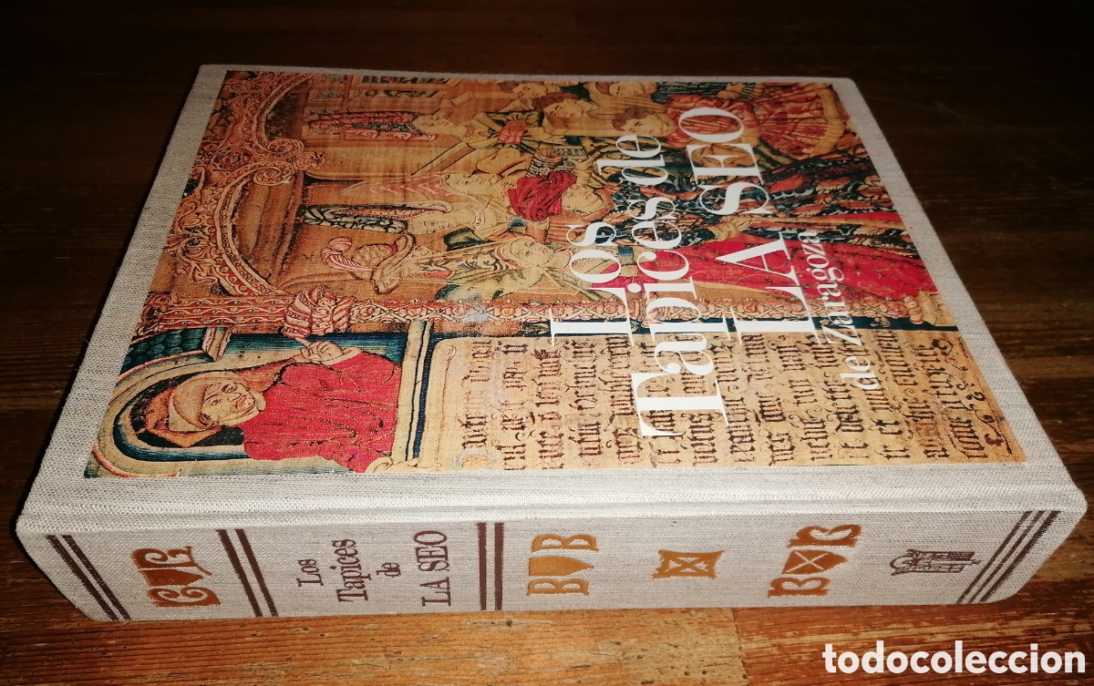 Libros de segunda mano: Los Tapices de La Seo de Zaragoza. VV.AA. - Foto 2