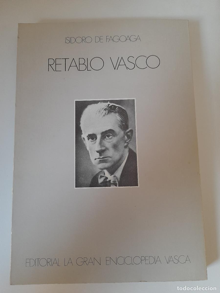 Libros de segunda mano: Retablo Vasco - Isidoro de Fagoaga - Foto 1